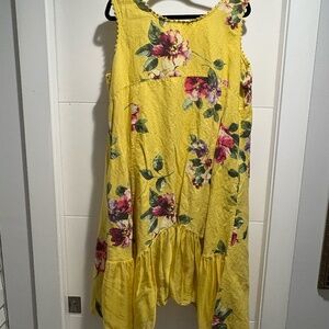 Made In Italy Linen Summer Dress